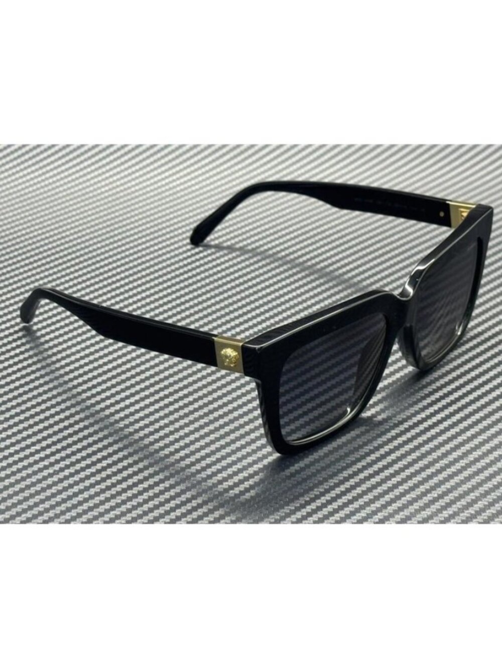 New Versace Women Black Sunglasses 55-16-145 - Picture 3 of 4